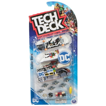 Tech Deck, Ultra DLX Fingerboard 4-Pack, DC Superman