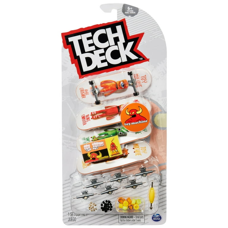 TECH DECK Ultra DLX Fingerboard 4-Pack Toy Machine