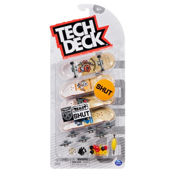 Tech Deck Fingerboard 4pk - Walmart.com