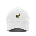 thumbnail image 1 of Tech Design Alpaca Baseball Cap Embroidered Cotton Adjustable Dad Hat White, 1 of 1