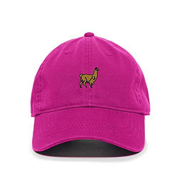 Tech Design Alpaca Baseball Cap Embroidered Cotton Adjustable Dad Hat
