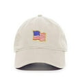 thumbnail image 1 of Tech Design American Flag USA Waiving Flag Baseball Cap Embroidered Cotton Adjustable Dad Hat, 1 of 1