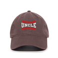 thumbnail image 1 of Tech Design Baseball Uncle Baseball Cap Embroidered Cotton Adjustable Dad Hat Brown, 1 of 1