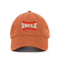 thumbnail image 1 of Tech Design Baseball Uncle Baseball Cap Embroidered Cotton Adjustable Dad Hat Orange, 1 of 1