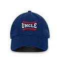 thumbnail image 1 of Tech Design Baseball Uncle Baseball Cap Embroidered Cotton Adjustable Dad Hat Royal Blue, 1 of 1