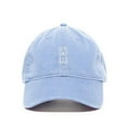 thumbnail image 1 of Tech Design Beagle Dog Baseball Cap Embroidered Cotton Adjustable Dad Hat Light Blue, 1 of 1