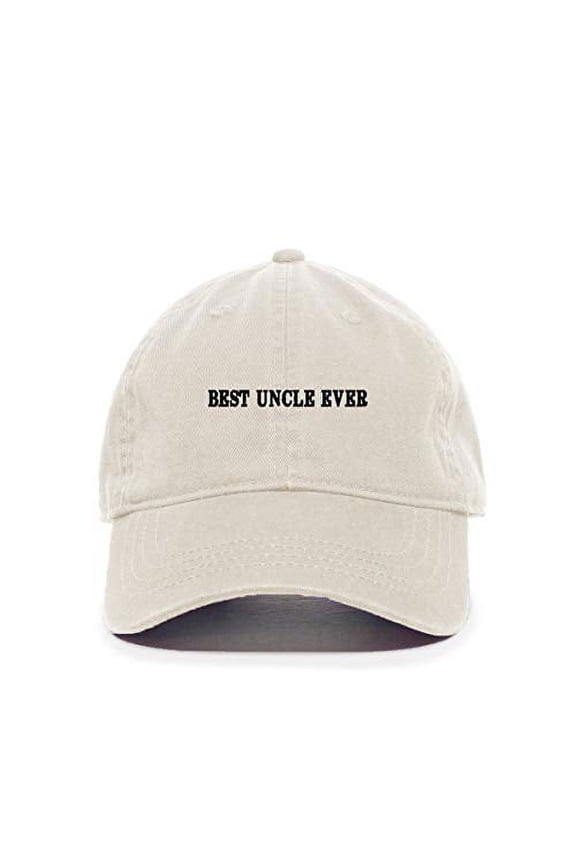 Best Uncle Ever Baseball Cap Embroidered Cotton Adjustable Dad Hat