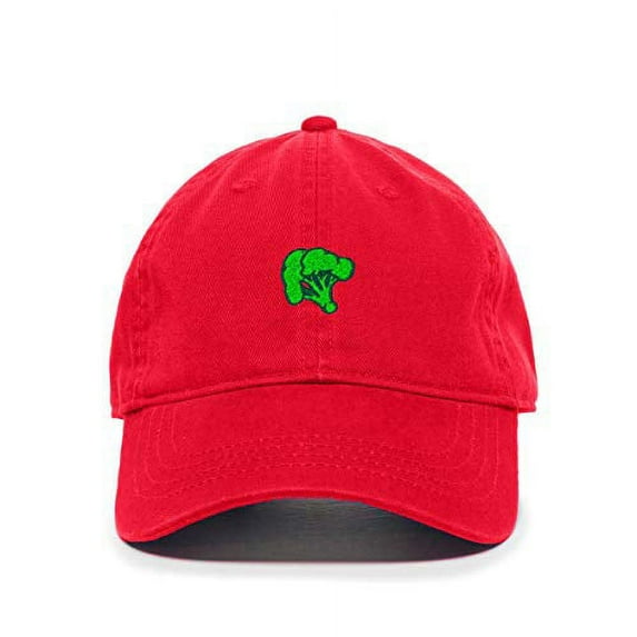 Tech Design Broccoli Baseball Cap Embroidered Cotton Adjustable Dad Hat