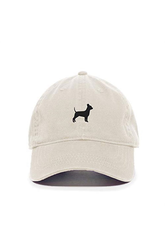 Chihuahua Baseball Cap Embroidered Cotton Adjustable Dad Hat
