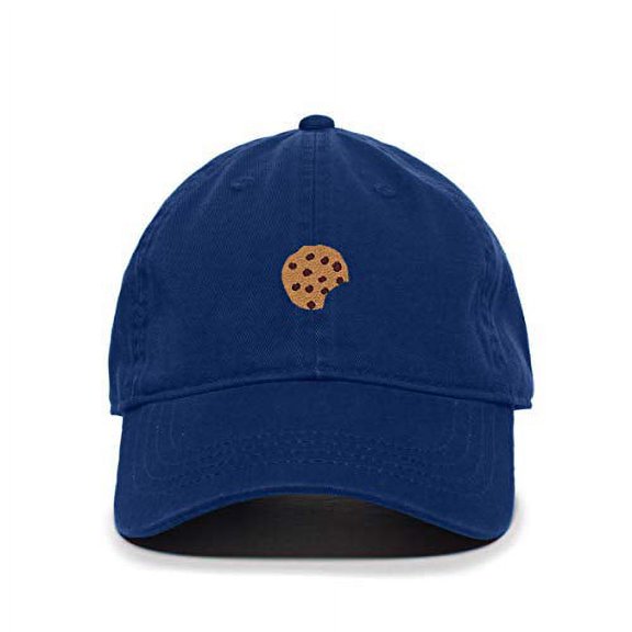 Tech Design Chocolate Chip Cookie Baseball Cap Embroidered Cotton Adjustable Dad Hat