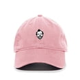 thumbnail image 1 of Tech Design Clown Face Baseball Cap Embroidered Cotton Adjustable Dad Hat Light Pink, 1 of 1