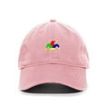 thumbnail image 1 of Tech Design Clown Hat Baseball Cap Embroidered Cotton Adjustable Dad Hat Light Pink, 1 of 1