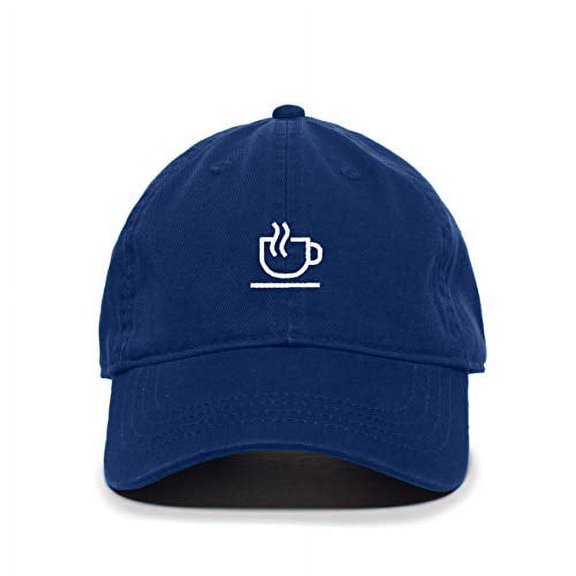 Tech Design Cup of Coffee Baseball Cap Embroidered Cotton Adjustable Dad Hat