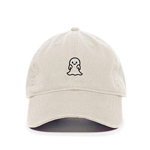 Tech Design Cute Ghost Baseball Cap Embroidered Cotton Adjustable Dad Hat
