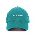 thumbnail image 1 of Tech Design Different Baseball Cap Embroidered Cotton Adjustable Dad Hat Teal, 1 of 1