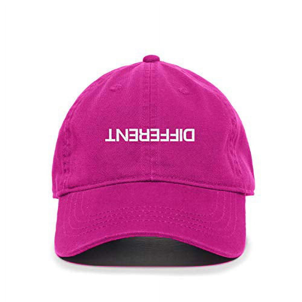 Tech Design Embroidered Adjustable Dad Hat - Cotton Baseball Cap In Teal - View #2