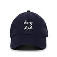 thumbnail image 1 of Tech Design Dog Dad Baseball Cap Embroidered Cotton Adjustable Dad Hat Navy, 1 of 1