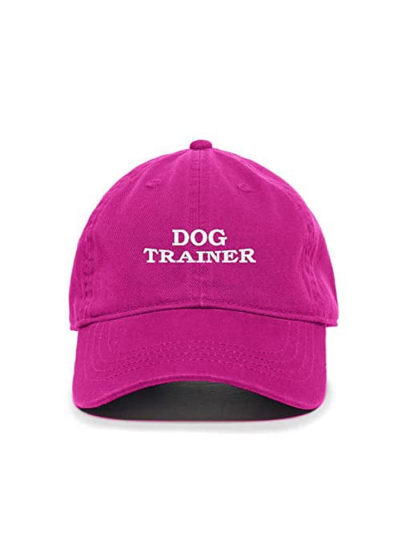 Dog Trainer Baseball Cap Embroidered Cotton Adjustable Dad Hat
