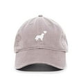 thumbnail image 1 of Tech Design Dog with Heart Baseball Cap Embroidered Cotton Adjustable Dad Hat Light Grey, 1 of 1