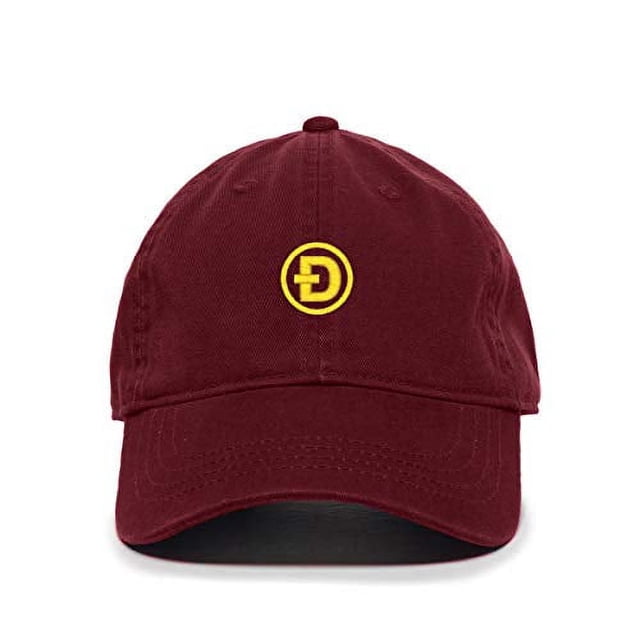 Tech Design Dogecoin D Baseball Cap Embroidered Cotton Adjustable Dad ...