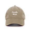 thumbnail image 1 of Tech Design Doodle Mom Baseball Cap Embroidered Cotton Adjustable Dad Hat Khaki, 1 of 1