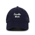 thumbnail image 1 of Tech Design Doodle Mom Baseball Cap Embroidered Cotton Adjustable Dad Hat Navy, 1 of 1