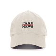 thumbnail image 1 of Tech Design Fake News Baseball Cap Embroidered Cotton Adjustable Dad Hat, 1 of 1