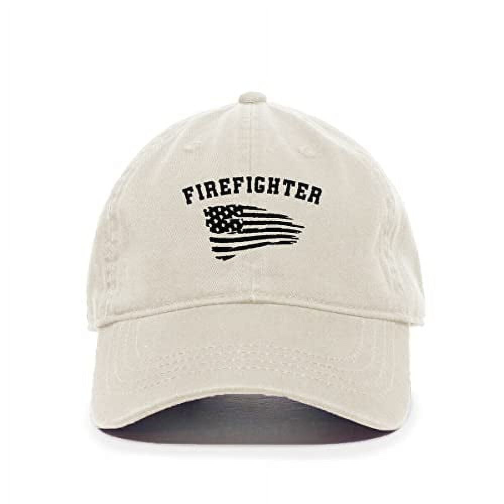 Tech Design Fire Fighter Baseball Cap Embroidered Cotton Adjustable Dad ...