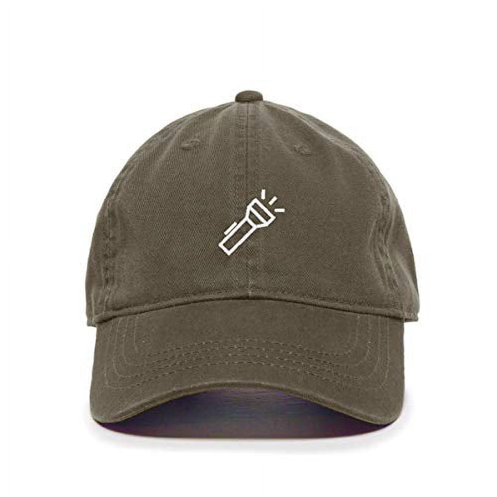 Check Engine Light Embroidered Dad Hat - Adjustable Cotton Baseball Cap, Unisex Streetwear, Brush Black - View #3