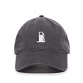 thumbnail image 1 of Tech Design Gas Pump Baseball Cap Embroidered Cotton Adjustable Dad Hat Charcoal, 1 of 1