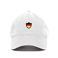 thumbnail image 1 of Tech Design Germany Deutschland Flag Baseball Cap Embroidered Cotton Adjustable Dad Hat White, 1 of 1
