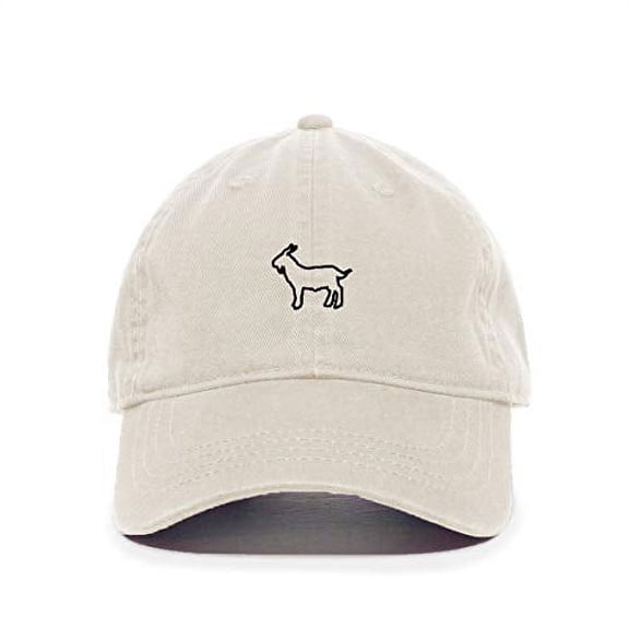 Tech Design Goat Baseball Cap Embroidered Cotton Adjustable Dad Hat