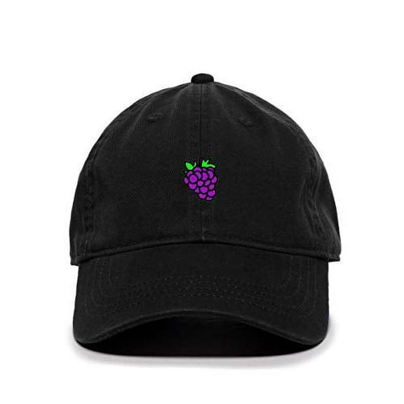 Tech Design Grape Baseball Cap Embroidered Cotton Adjustable Dad Hat