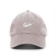thumbnail image 1 of Tech Design Guy Flying Baseball Cap Embroidered Cotton Adjustable Dad Hat Light Grey, 1 of 1