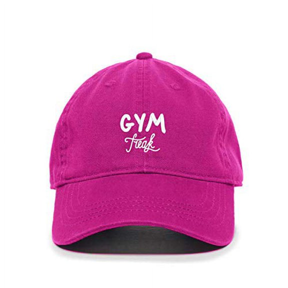 Tech Design Gym Freak Baseball Cap Embroidered Cotton Adjustable Dad Hat