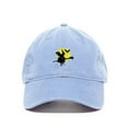 thumbnail image 1 of Tech Design Halloween Witch Baseball Cap Embroidered Cotton Adjustable Dad Hat Light Blue, 1 of 1