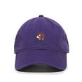 thumbnail image 1 of Tech Design Hedgehog Baseball Cap Embroidered Cotton Adjustable Dad Hat Purple, 1 of 1