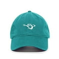 thumbnail image 1 of Tech Design Helicopter Baseball Cap Embroidered Cotton Adjustable Dad Hat Teal, 1 of 1