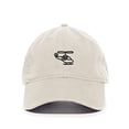 thumbnail image 1 of Tech Design Helicopter Baseball Cap Embroidered Cotton Adjustable Dad Hat, 1 of 1