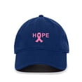 thumbnail image 1 of Tech Design Hope with Ribbon Baseball Cap Embroidered Cotton Adjustable Dad Hat Royal Blue, 1 of 1