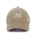 thumbnail image 1 of Tech Design I Do Crew Baseball Cap Embroidered Cotton Adjustable Dad Hat Khaki, 1 of 1