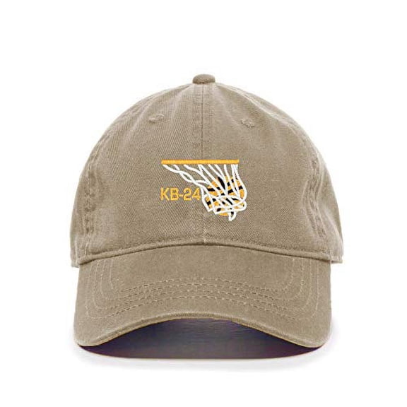 Tech Design Kobe KB-24 Baseball Cap Embroidered Cotton Adjustable Dad Hat Khaki