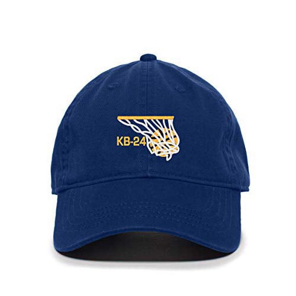 Tech Design Kobe KB-24 Baseball Cap Embroidered Cotton Adjustable Dad Hat Royal Blue