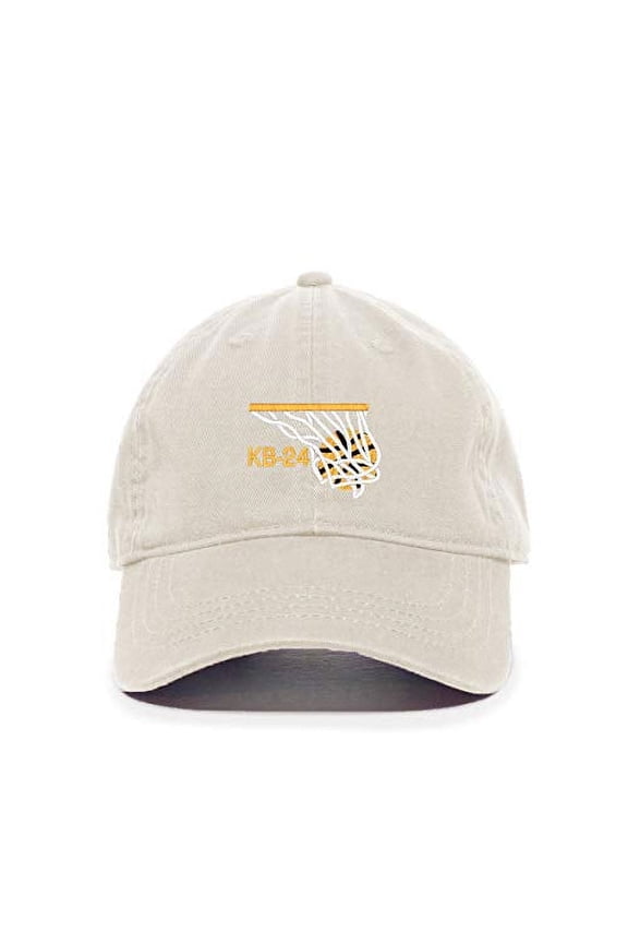 Kobe KB-24 Baseball Cap Embroidered Cotton Adjustable Dad Hat