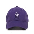 thumbnail image 1 of Tech Design Meditation Baseball Cap Embroidered Cotton Adjustable Dad Hat Purple, 1 of 1
