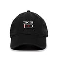 thumbnail image 1 of Tech Design Mom Low Battery Baseball Cap Embroidered Cotton Adjustable Dad Hat Black, 1 of 1