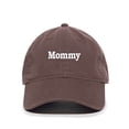 thumbnail image 1 of Tech Design Mommy Baseball Cap Embroidered Cotton Adjustable Dad Hat Brown, 1 of 1
