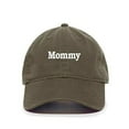 thumbnail image 1 of Tech Design Mommy Baseball Cap Embroidered Cotton Adjustable Dad Hat Olive, 1 of 1