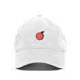thumbnail image 1 of Tech Design Peach Baseball Cap Embroidered Cotton Adjustable Dad Hat, 1 of 1