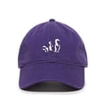 thumbnail image 1 of Tech Design Penguins Baseball Cap Embroidered Cotton Adjustable Dad Hat Purple, 1 of 1
